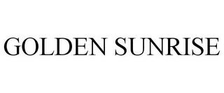 GOLDEN SUNRISE trademark