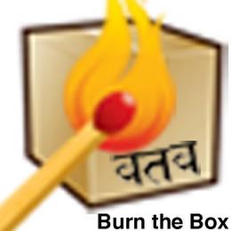 BURN THE BOX trademark