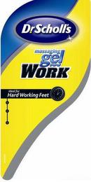 DR. SCHOLL'S MASSAGING GEL WORK IDEAL FOR HARD WORKING FEET trademark