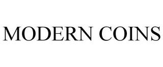 MODERN COINS trademark