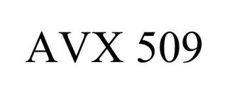 AVX 509 trademark