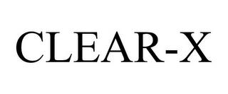 CLEAR-X trademark