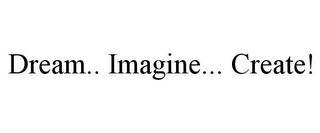 DREAM.. IMAGINE... CREATE! trademark