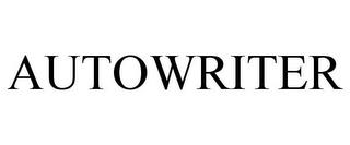 AUTOWRITER trademark