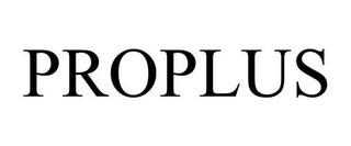 PROPLUS trademark