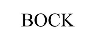 BOCK trademark