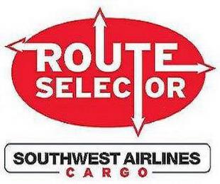 ROUTE SELECTOR SOUTHWEST AIRLINES CARGO trademark