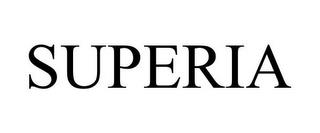 SUPERIA trademark