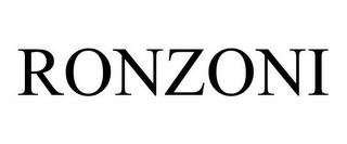 RONZONI trademark