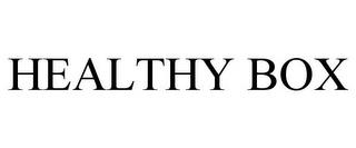 HEALTHY BOX trademark