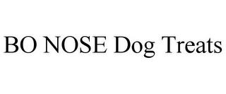 BO NOSE DOG TREATS trademark