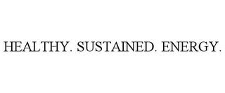 HEALTHY. SUSTAINED. ENERGY. trademark