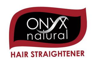 ONYX NATURAL HAIR STRAIGHTENER trademark