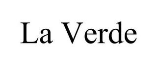 LA VERDE trademark