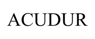 ACUDUR trademark