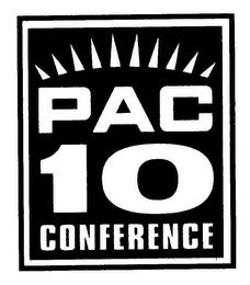 PAC 10 CONFERENCE trademark