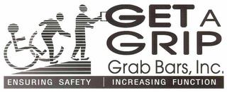 GET A GRIP GRAB BARS, INC. ENSURING SAFETY INCREASING FUNCTION trademark