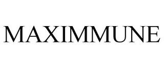 MAXIMMUNE trademark