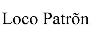 LOCO PATRÕN trademark