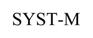 SYST-M trademark