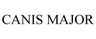 CANIS MAJOR trademark