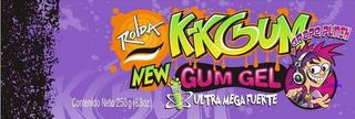 ROLDA K-KGUM GRAPE PUNCH NEW GUM ULTRA MEGA FUERTE CONTENIDO NETO 250 G (8.8OZ.) trademark