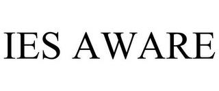 IES AWARE trademark