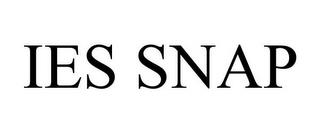 IES SNAP trademark