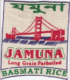 JAMUNA LONG GRAIN PARBOILED BASMATI RICE trademark