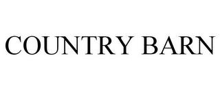 COUNTRY BARN trademark