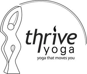 THRIVE YOGA YOGA THAT MOVES YOU trademark