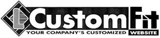 L CUSTOMFIT YOUR COMPANY'S CUSTOMIZED WEBSITE trademark