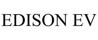 EDISON EV trademark