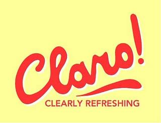 CLARO! CLEARLY REFRESHING trademark