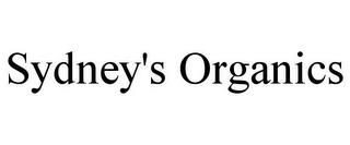 SYDNEY'S ORGANICS trademark