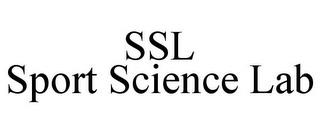 SSL SPORT SCIENCE LAB trademark