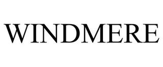 WINDMERE trademark