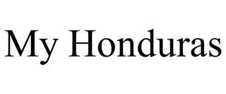 MY HONDURAS trademark