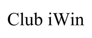 CLUB IWIN trademark