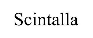 SCINTALLA trademark