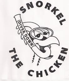 SNORKEL THE CHICKEN DIVER DOWN trademark