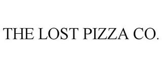 THE LOST PIZZA CO. trademark