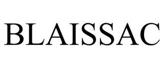 BLAISSAC trademark