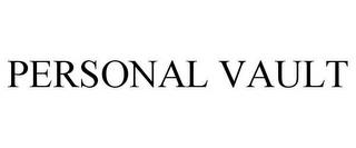 PERSONAL VAULT trademark