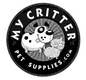 MY CRITTER PET SUPPLIES.COM trademark