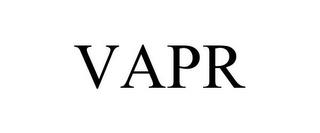 VAPR trademark