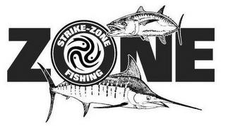 ZONE STRIKE-ZONE FISHING trademark