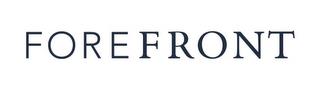 FOREFRONT trademark