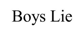 BOYS LIE trademark