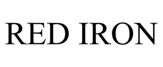 RED IRON trademark